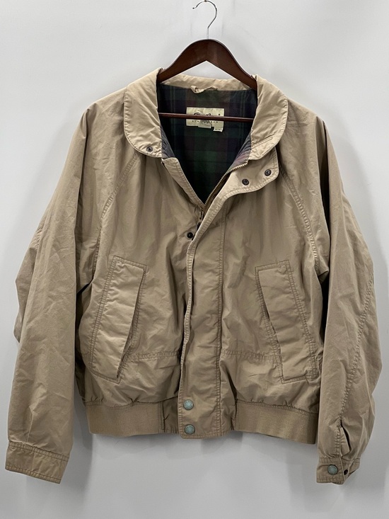 Eddie Bauer Other - 390 Eddie Bauer Large Khaki Vintage Lightweight Bomber Jacket